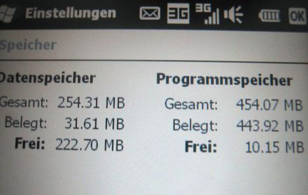 HTC HD2, kis titkolózós