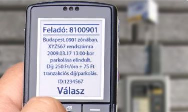 Egyszerű és népszerű a mobilparkolás