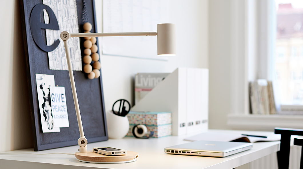 IKEA vezeték nélküli töltés Wireless töltőt az IKEÁ-ból!