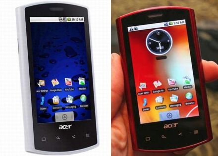 Az Acer cserben hagyja a Windows Mobile-t?