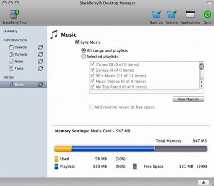 Blackberry Desktop már Mac-re is
