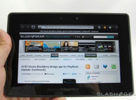 Gyári hibás a BlackBerry PlayBookok egy része