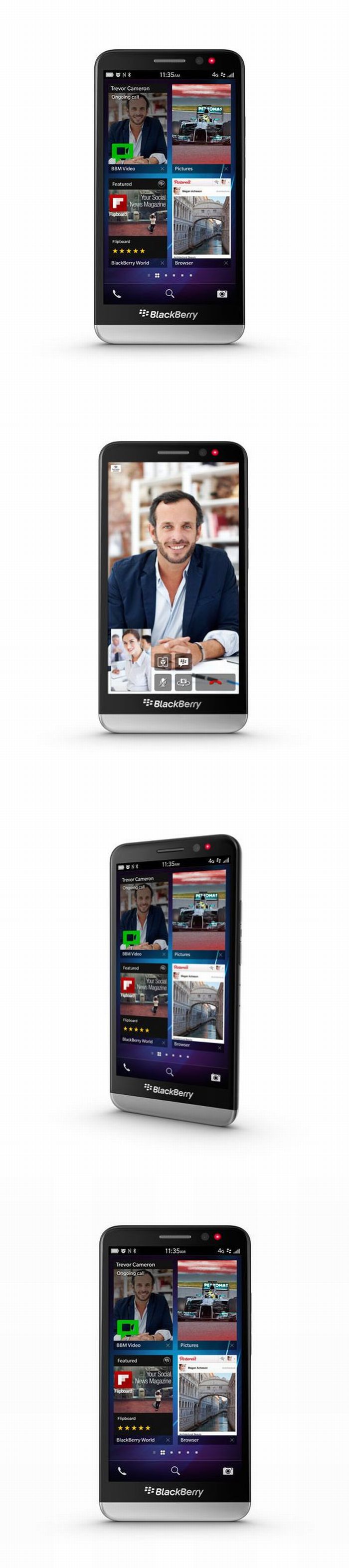 Megjelent a BlackBerry Z30: 5 col, Super AMOLED