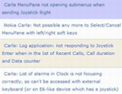 Nokia Anna, Belle, aztán érkezik Carla