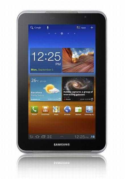 Itt az átdolgozott Samsung Galaxy Tab 7.0N Plus
