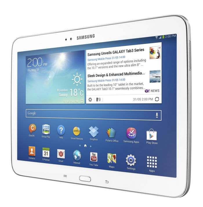 A Samsung bemutatja a GALAXY Tab3 sorozatot