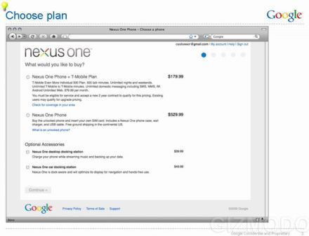 Kitudódott a Google Nexus One ára!