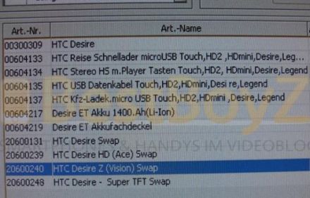 HTC Ace és HTC Vision