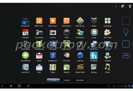 Az elsõ screenshot - HTC Puccini