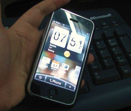 Hogyan lesz iPhone-ból HTC Hero?