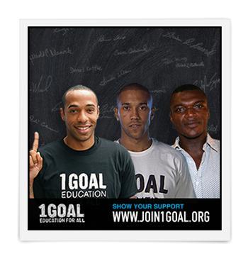 1GOAL – Pelével, Del Pieroval, Zidane-nal az oktatásért 