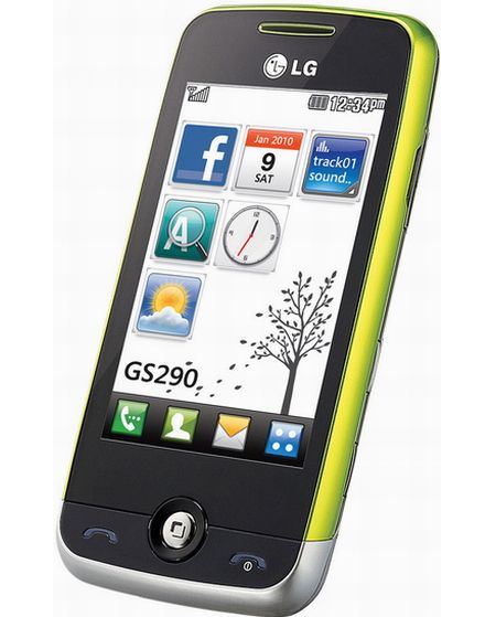 Hivatalosan megjelent az LG GS290 Cookie Fresh