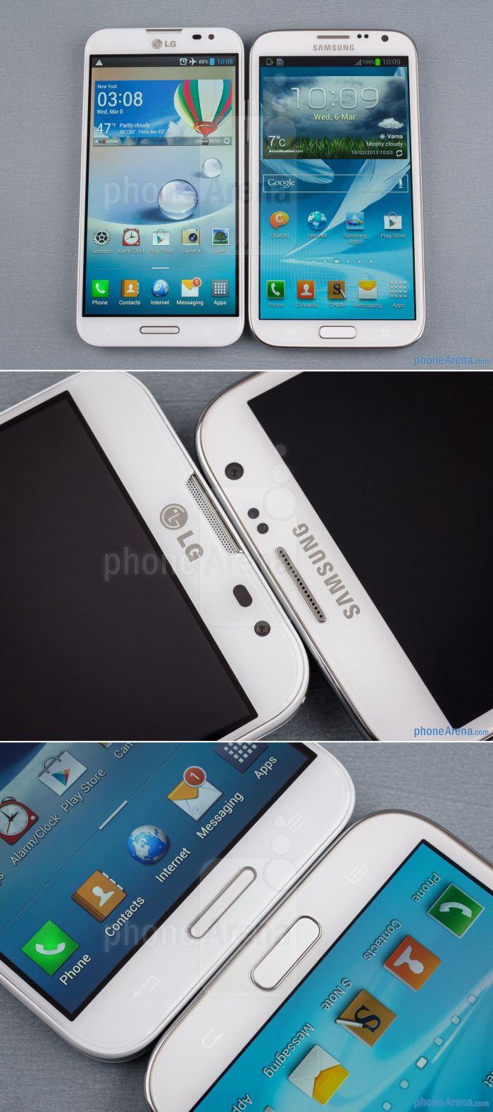 A nagy összecsapás: Note II vs Optimus G Pro