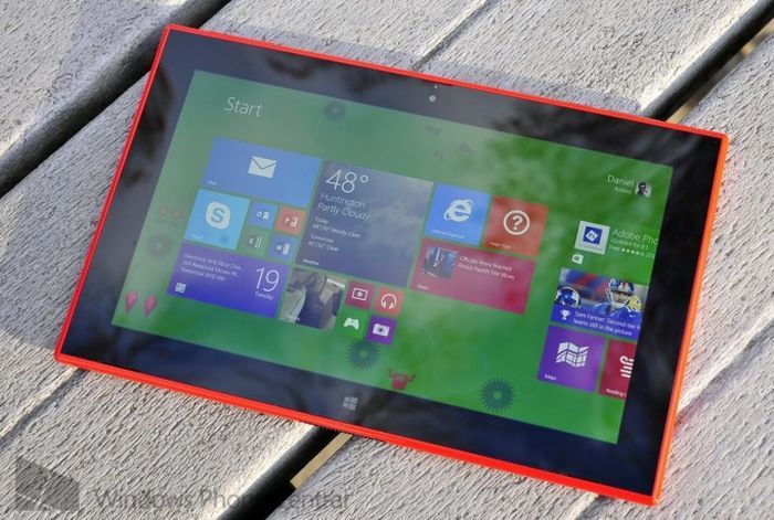 Lumia 2520 Nokia Lumia 2520 J Lo klipjében