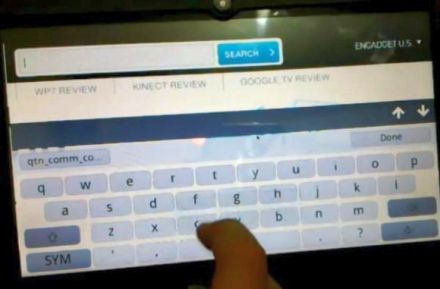 MeeGo egy nettáblán