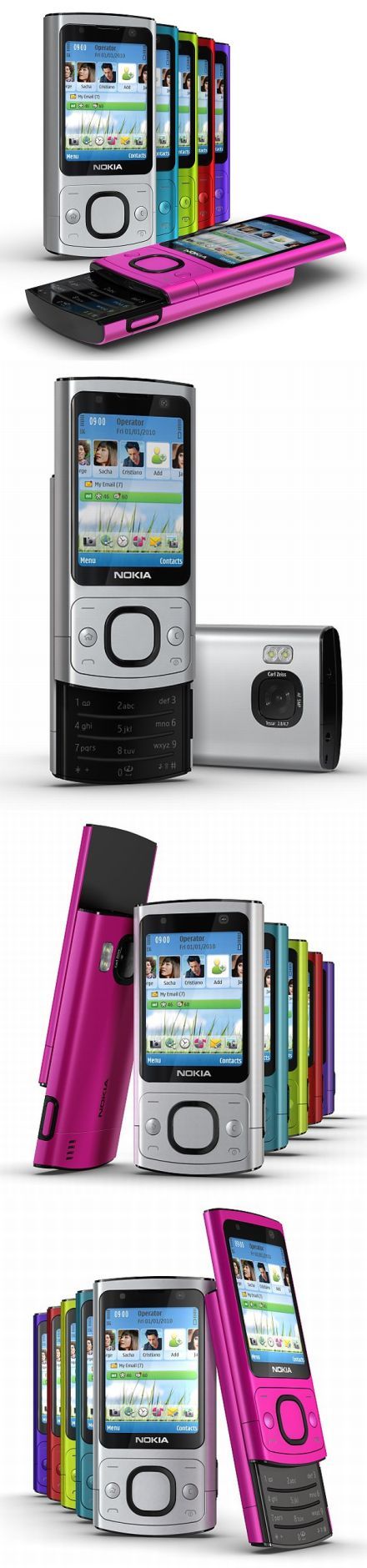 Újdonságok: Nokia 6800 Slide és Nokia 7230