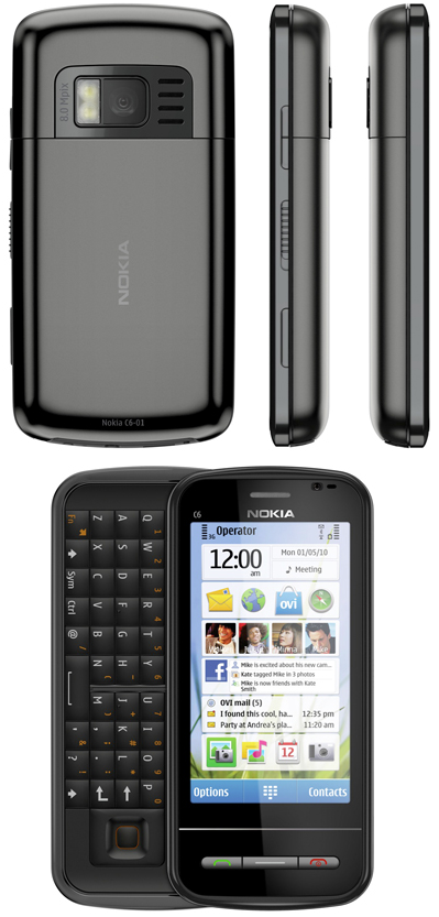 Itt az új Nokia C6 modell