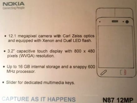 Jön a Nokia N87?!