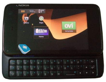 Tesztfotók: Nokia N900 Maemo 5 rendszerrel