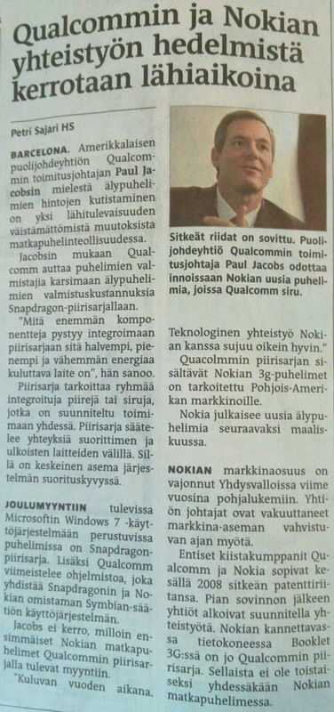 Jönnek a Snapdragon alapú Nokia okostelefonok?