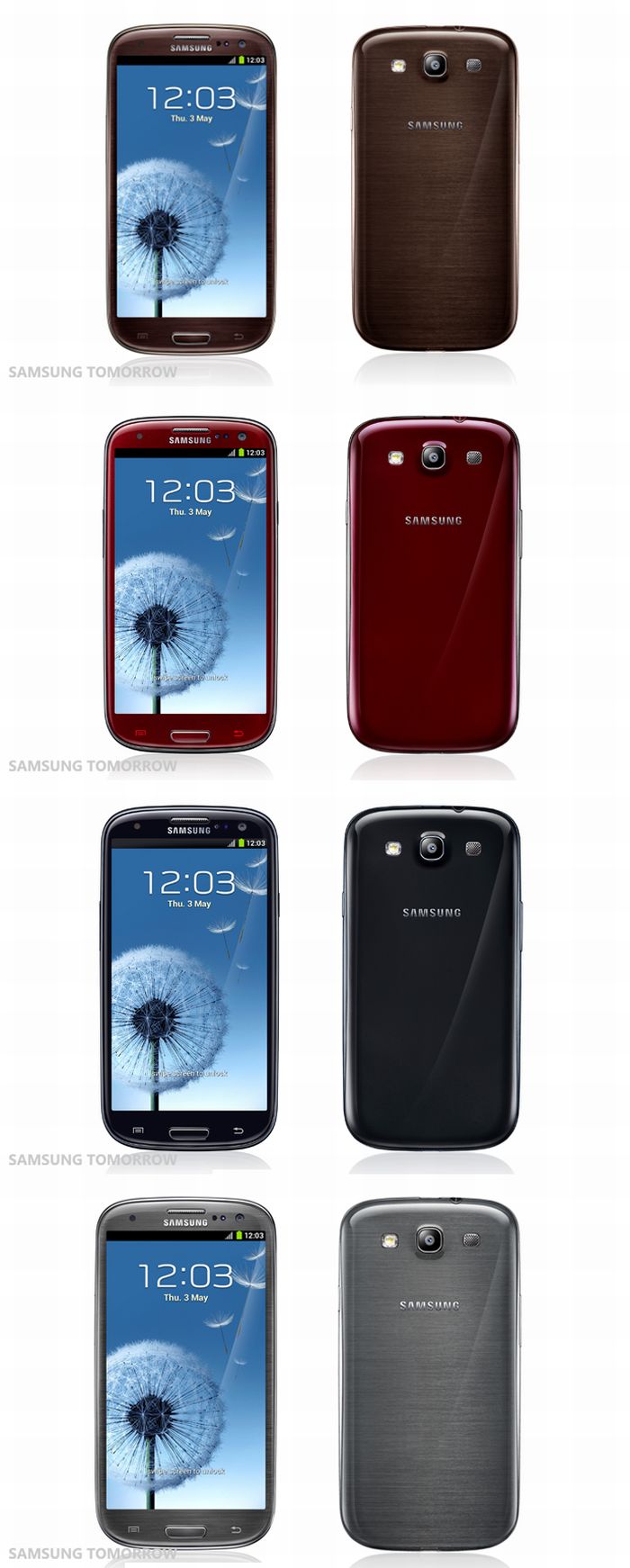 Négy új színben a Galaxy S3