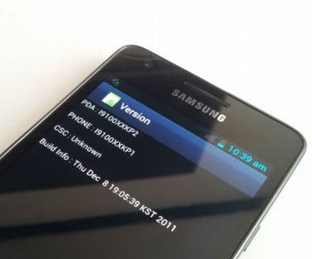 Ice Cream Sandwich az SGS II-re és Galaxy Nexusra