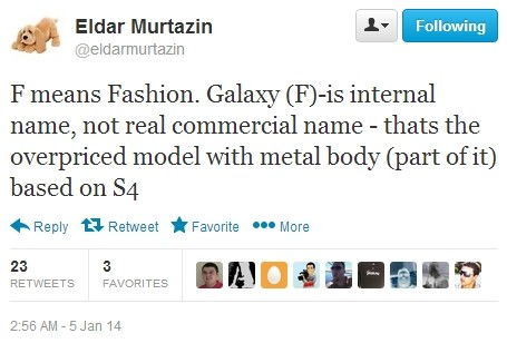 Újabb Samsung pletyka: F mint Fashion, S5 májusban