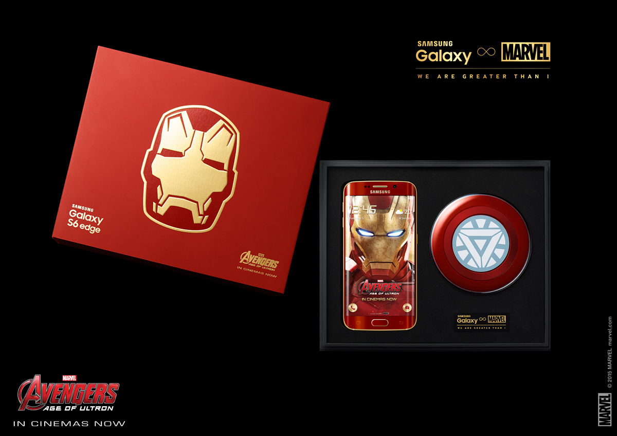 Samsung Galaxy S6 edge: Iron Man kiadás