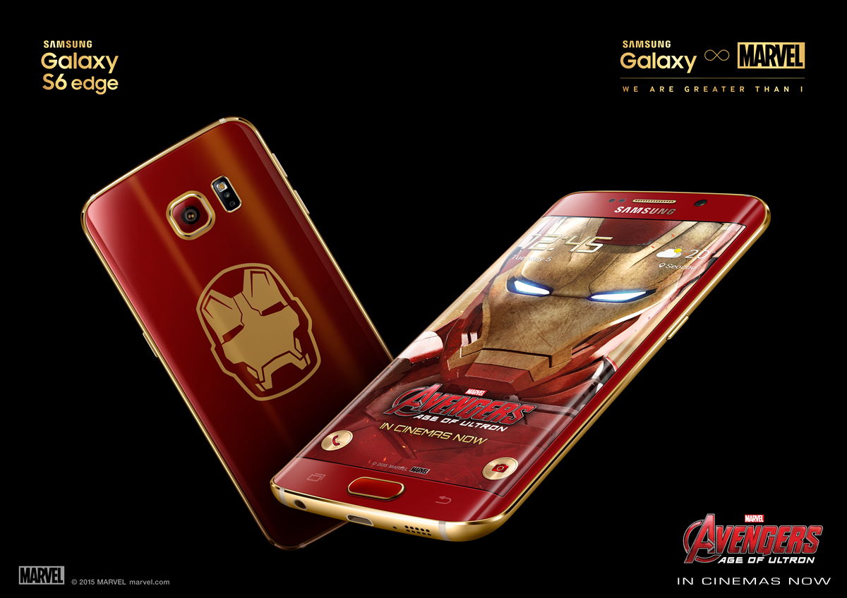 Samsung Galaxy S6 edge: Iron Man kiadás