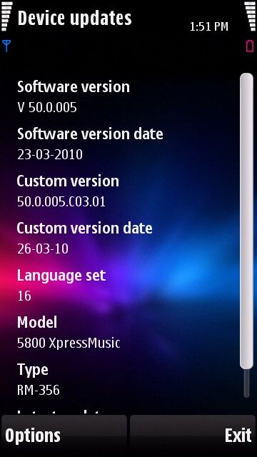 Nokia 5800: itt az 50-es firmware!