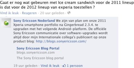 Sony Ericsson: Android 4.0 minden Xperia mobilra