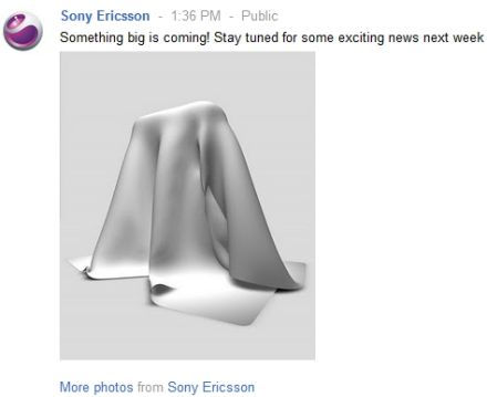Sony Ericsson: valami nagy készül jövő héten