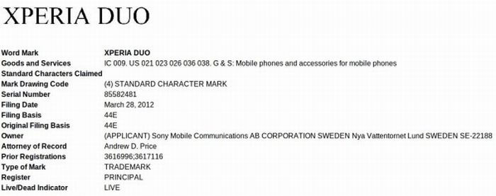 Hamarosan jöhet a Sony Xperia Duo