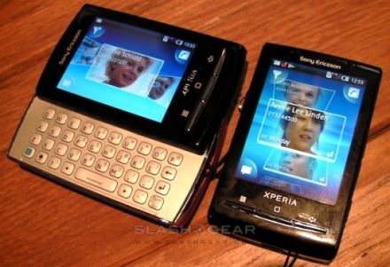 Beárazták a Sony Ericsson Xperia X10 Mini és Mini Pro mobilokat