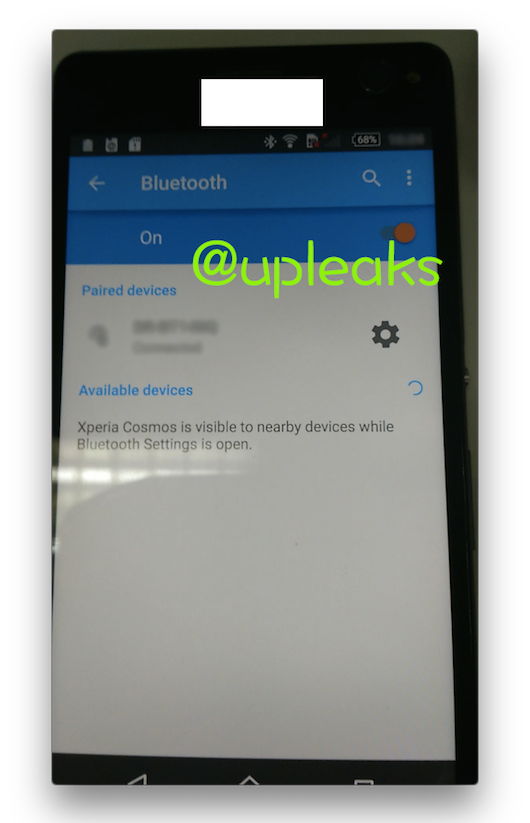 Sony Xperia Cosmos: szelfi mániásoknak