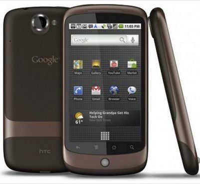 Google Nexus One frissítés