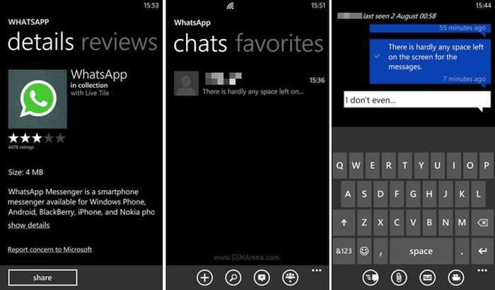 WhatsApp WP8-ra!
