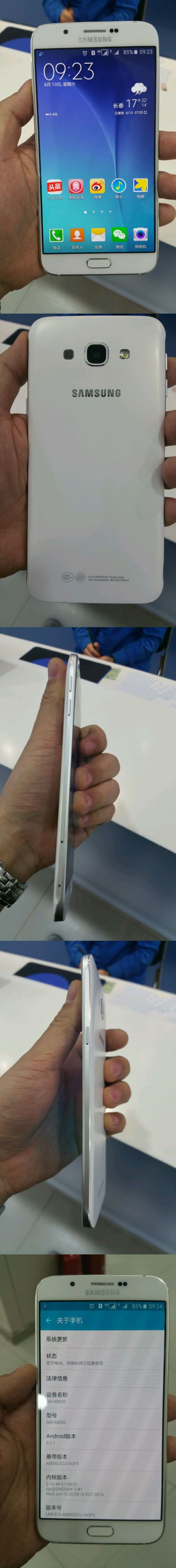 Samsung Galaxy A8 Élőben a Samsung Galaxy A8-cal!