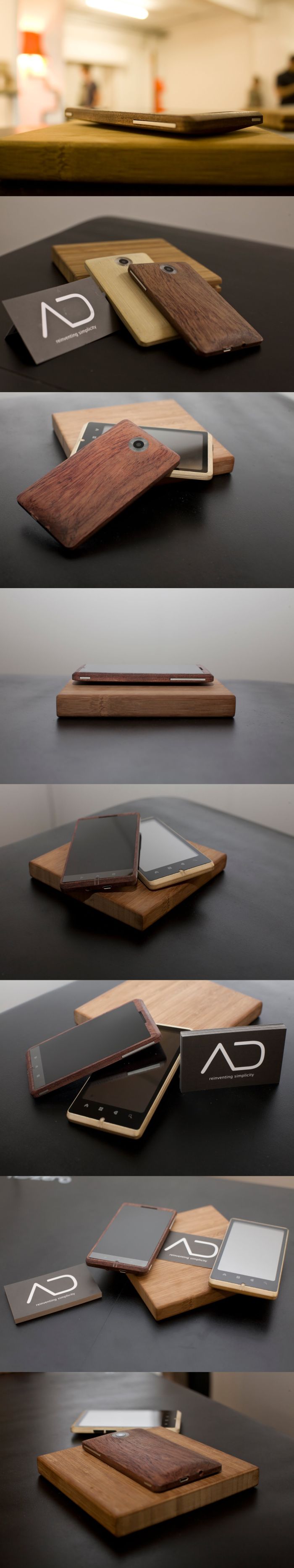 Okostelefon bambuszból