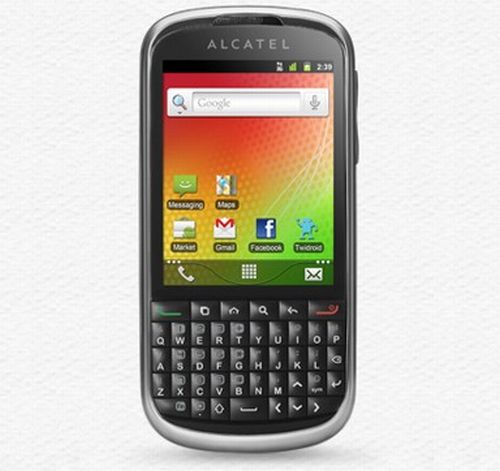Alcatel OT-915: QWERTY Gingerbreaddel