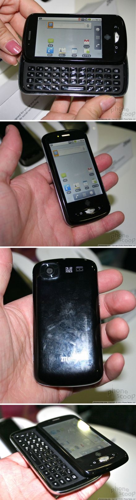 MWC: ZTE Amigo: Android 2.2 QWERTY-vel   
