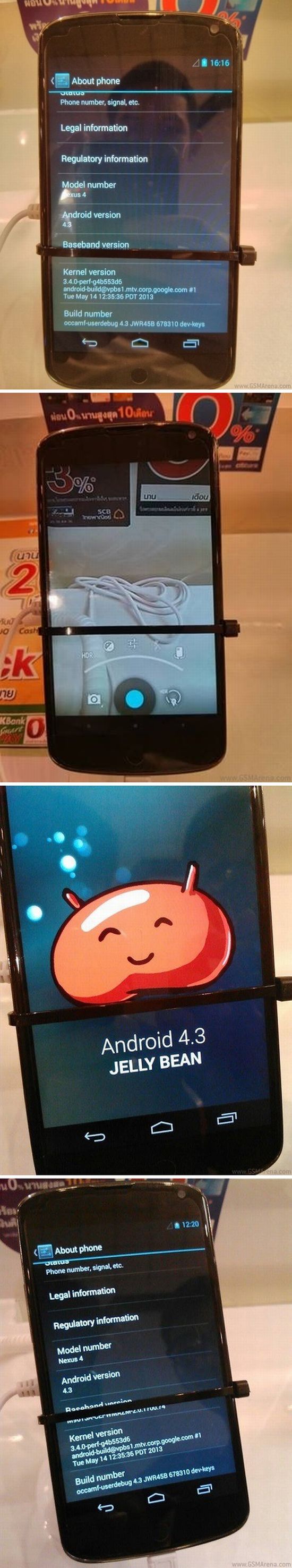 Android 4.3 Jelly Bean Videón az Android 4.3 és az új kamera szoftver