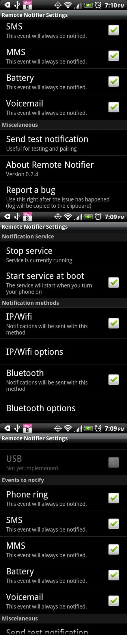 Android Notifier számítógépre