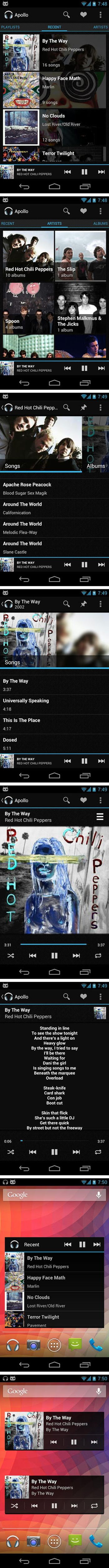 Apollo Apollo zenelejátszó a CyanogenMod csapatától