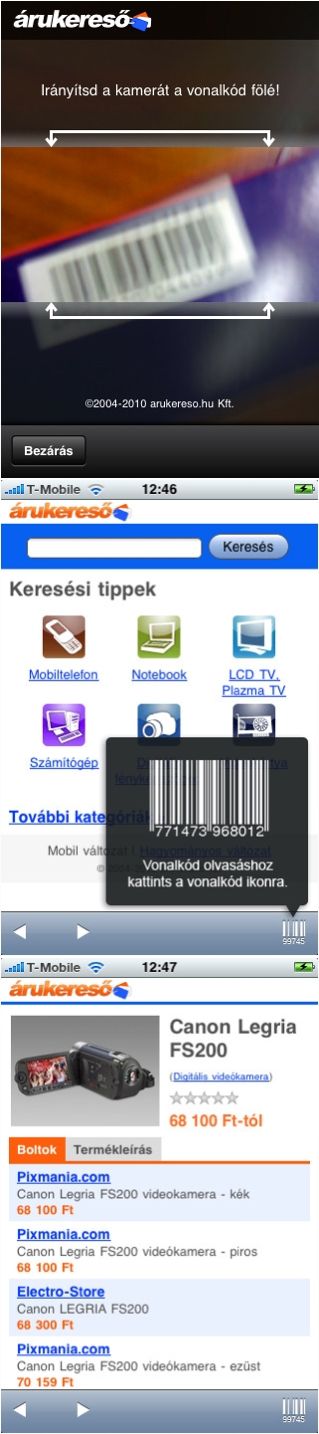 Kódolt árvadászat iPhone-nal