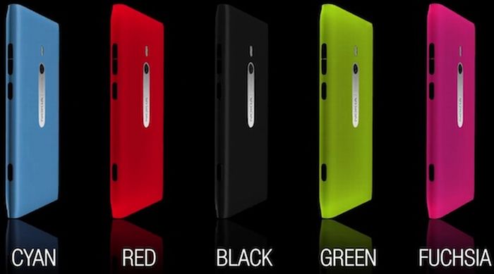 Nokia Lumia 800: vörös és zöld színekben