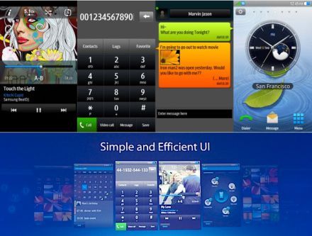 Exkluzív: az elsõ Samsung Bada OS fotók