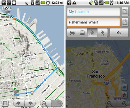 Bringás navi a Google-tõl