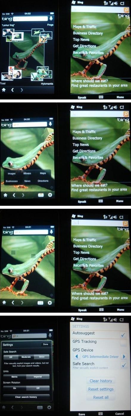 Bing már iPhone mobilra is