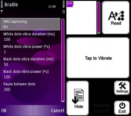 nokia braille Nokia látássérülteknek és vakoknak